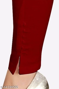 CIGAR PANT MAROON - 34