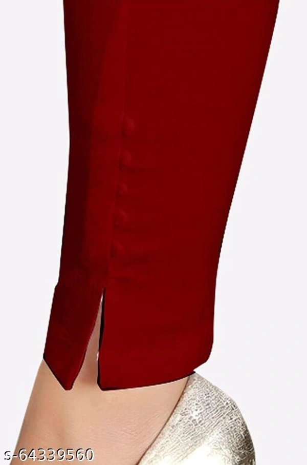 CIGAR PANT MAROON - 36
