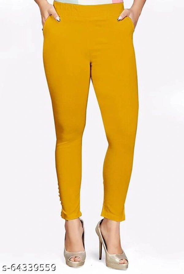 CIGAR PANT YELLOW  - 36