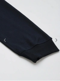 Navy Blue & White printed joggers has elasticated waistband with drawstring closureand 2 pockets - M