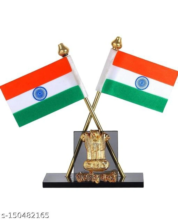FireBeast Indian Flag for Car Dashboard in satyamev jayte design  - Free Size