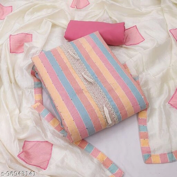 OM _ SVF004 Pink-Grey-Yellow-Orange - Pink, Unstitched
