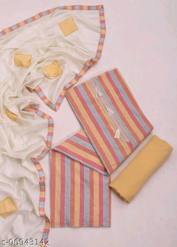 OM _ SVF004 Pink-Grey-Yellow-Orange - Yellow, Unstitched