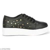 LONGWORD WOMEN CASUAL SHOES - Black, IND-3