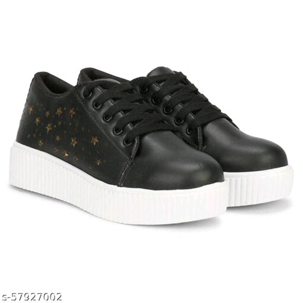LONGWORD WOMEN CASUAL SHOES - Black, IND-5
