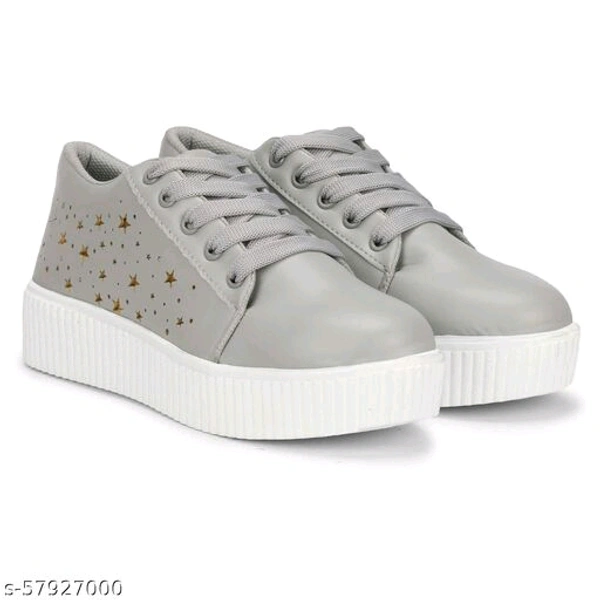 LONGWORD WOMEN CASUAL SHOES - Grey, IND-6