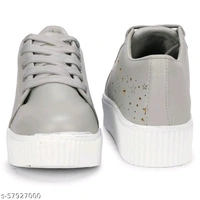 LONGWORD WOMEN CASUAL SHOES - Grey, IND-6