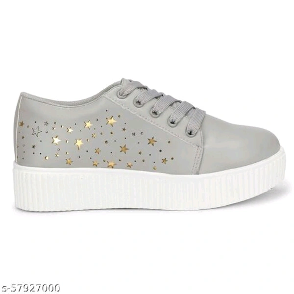 LONGWORD WOMEN CASUAL SHOES - Grey, IND-6