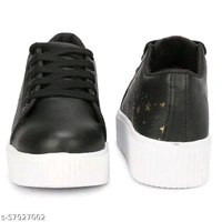 LONGWORD WOMEN CASUAL SHOES - Black, IND-8