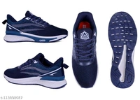 ASIAN Men's Fiber-01 Sports Running Shoes With Phylon Sole  - Nevy Blue, IND-9