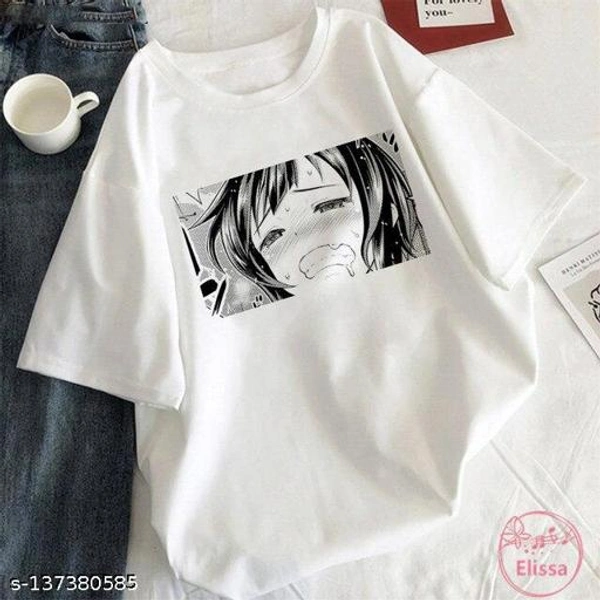Trendy Retro Women Tshirts  - L
