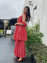 REDZIGZAG Dupatta Sets  - L