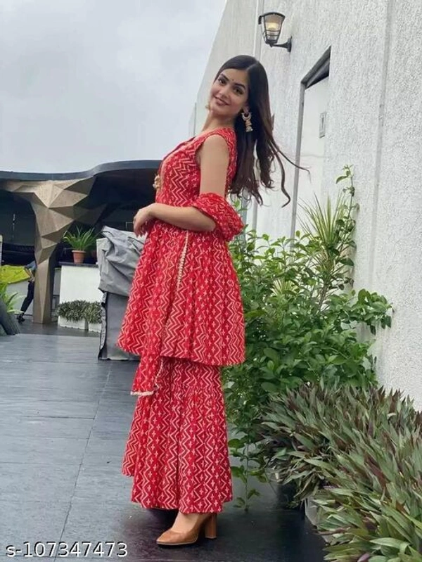 REDZIGZAG Dupatta Sets  - L