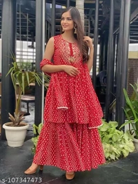 REDZIGZAG Dupatta Sets  - XXL