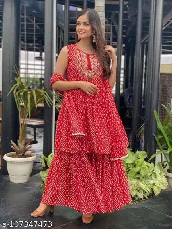REDZIGZAG Dupatta Sets  - XXL