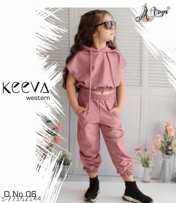 Girl Clothes Suits And Sets - 6-7 Years, Light Pink
