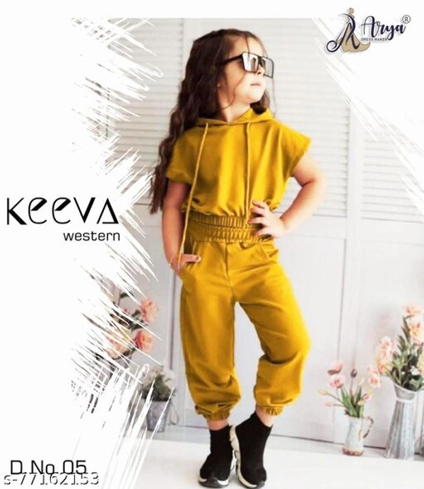 Girl Clothes Suits And Sets - 5-6 Years, Yellow