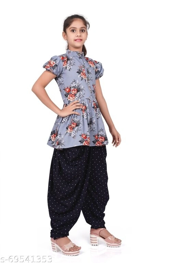foxxey dhoti top - 6-7, Polo Blue