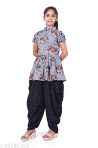 foxxey dhoti top - 9-10, Polo Blue