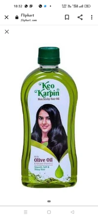Keo Karpin Non Sticky Hair Oil with Olive Oil ,500ml - 500ML