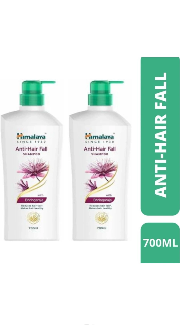 Himalaya  Anti Hair Fall Shampoo With Bhringaraja 700 ML Pack Of 2 - 700ML Pack Of 2
