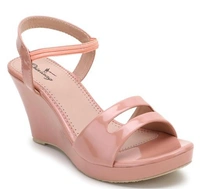 CHINRAAG Sandal for Womens Heel Sandal Comfortable High Heel Sandal (CR-128) - Lavender blush, IND-5