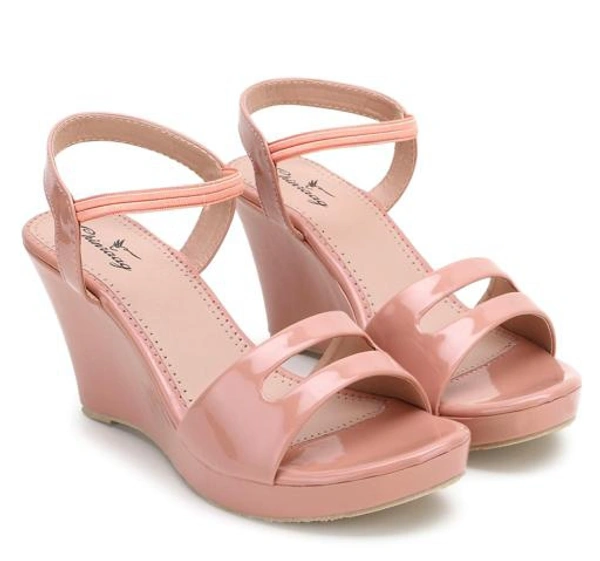 CHINRAAG Sandal for Womens Heel Sandal Comfortable High Heel Sandal (CR-128) - Lavender blush, IND-5