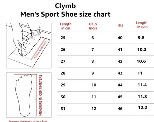 CLYMB Clymb Walking Shoes For Men  - Lonestar, IND-8