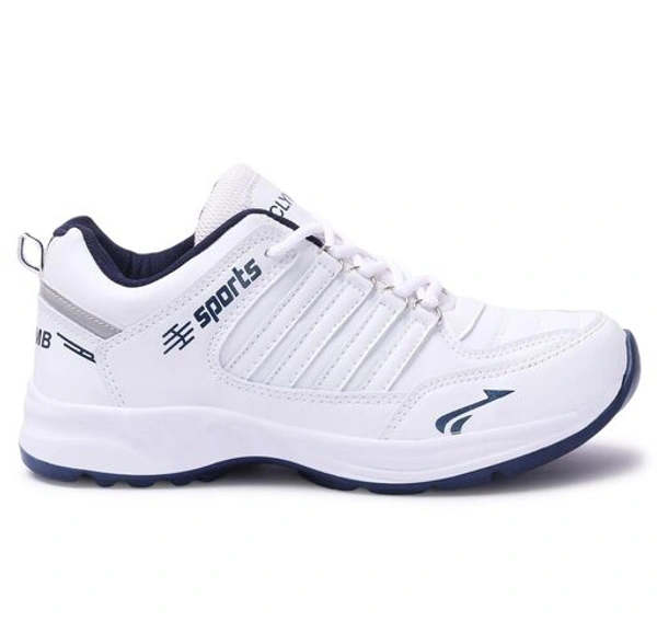 CLYMB Clymb Walking Shoes For Men  - White, IND-9