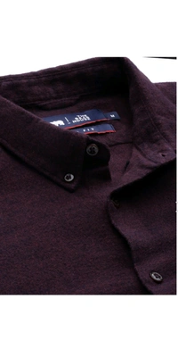 THE BEAR HOUSE  The Bear House Purple Button Down Collar Shirt - Purple, L