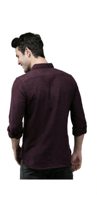 THE BEAR HOUSE  The Bear House Purple Button Down Collar Shirt - Purple, L
