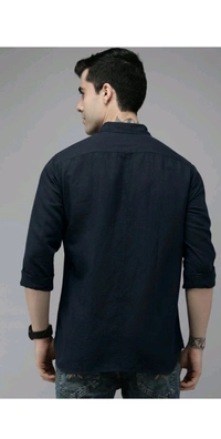 THE BEAR HOUSE  The Bear House Navy Slim Fit Shirt - Jaguar, XXL
