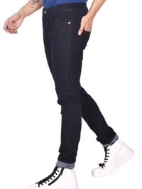 Fashionable Glamorous Men Jeans - Black, 32