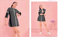 Stylish Graceful Women Shirts - M, Gray