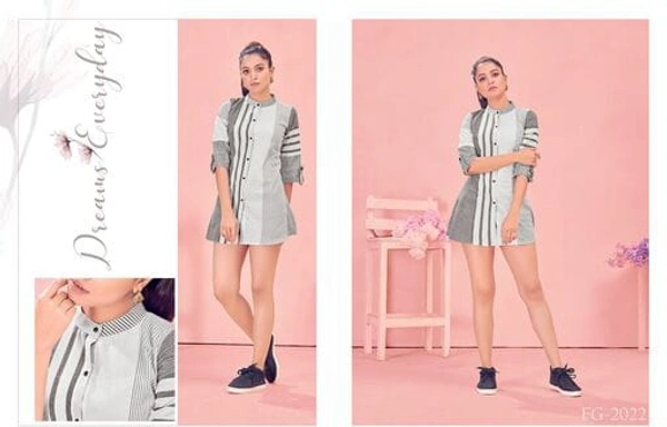 Stylish Graceful Women Shirts - L, White