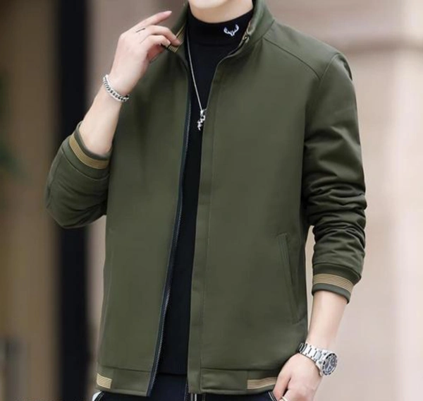 MEN'S Casual Jackets  - Lunar Green, XL