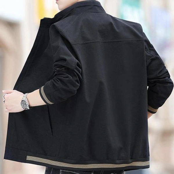 MEN'S Casual Jackets  - Black, XL