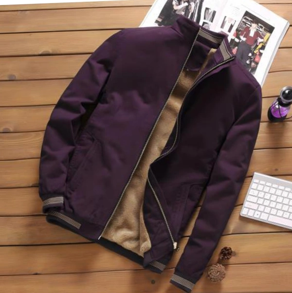 MEN'S Casual Jackets  - Ripe Plum, XL