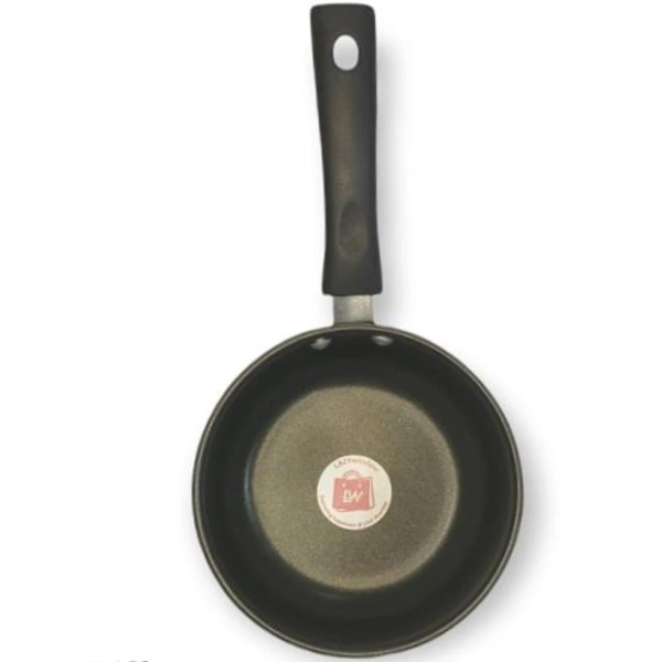 Premium Quality Hard Anodised Non Stick Sauce Pan 16cm,1.5 Litre - Black, 1.5 Litre
