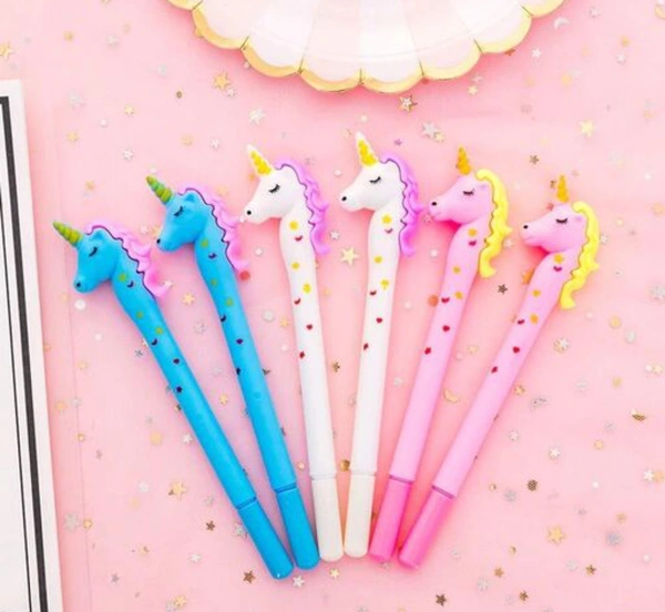 Best Unicorn Stationary Gift Box For Girls Student (Pencil Box) - Persian Pink, Free Size