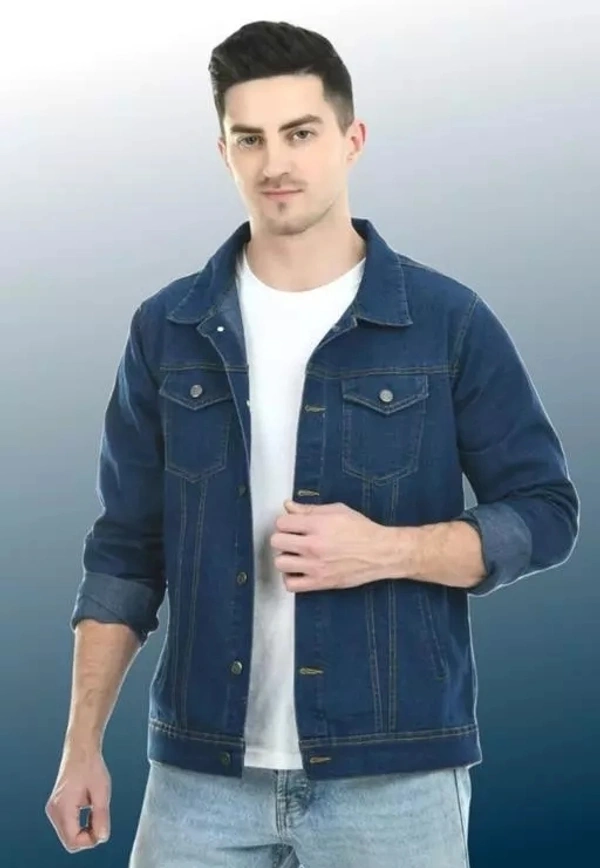 Denims Urbane Latest Men Jackets - Polo Blue, S