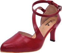 Jade Women Maroon Heels - Maroon, IND-8