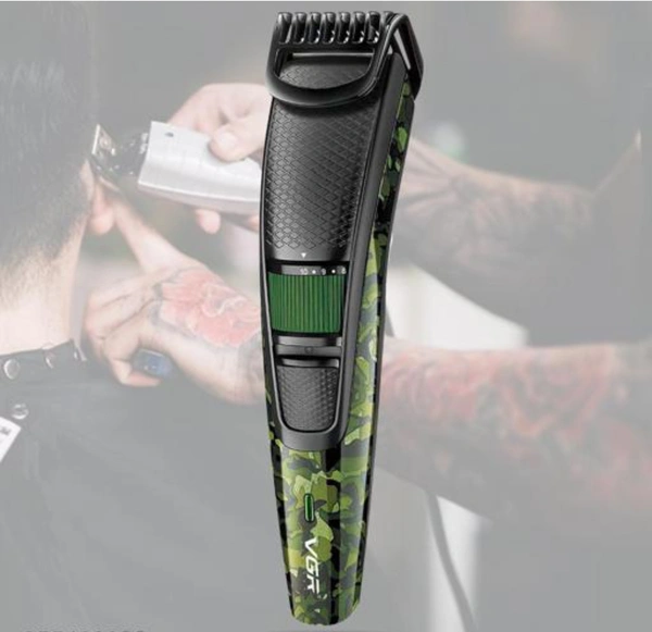 VGR Trimmers| VGR V-053 Professional Beard/Hair Trimmer for Men (Army Prints)  - Free Size