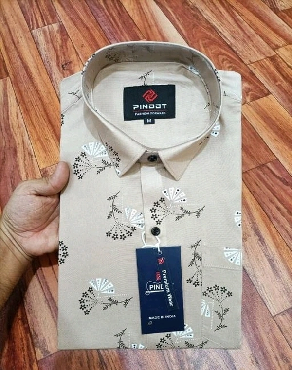 Rayon Shirt  - Bone, XL