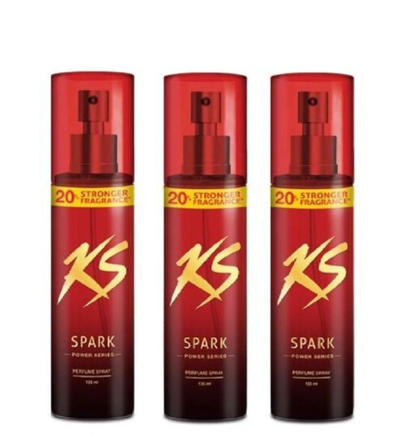 Kama Sutra Power Series Deodorant for Men, 135 ml (Pack of 3) - Pack Of 3 Each Bottle 135ml