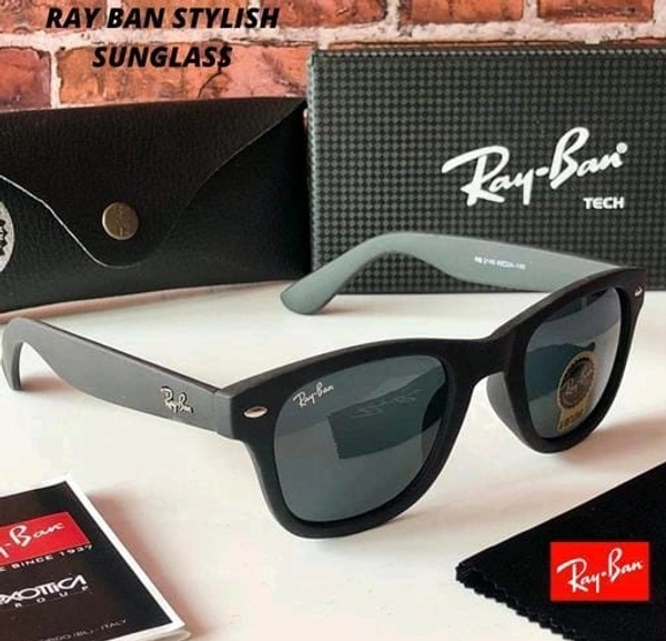 Ray Ban Sunglasses RAY BAN Sunglass Sungoggles For Men's Women's Unisex. - Dove Gray, Free Size
