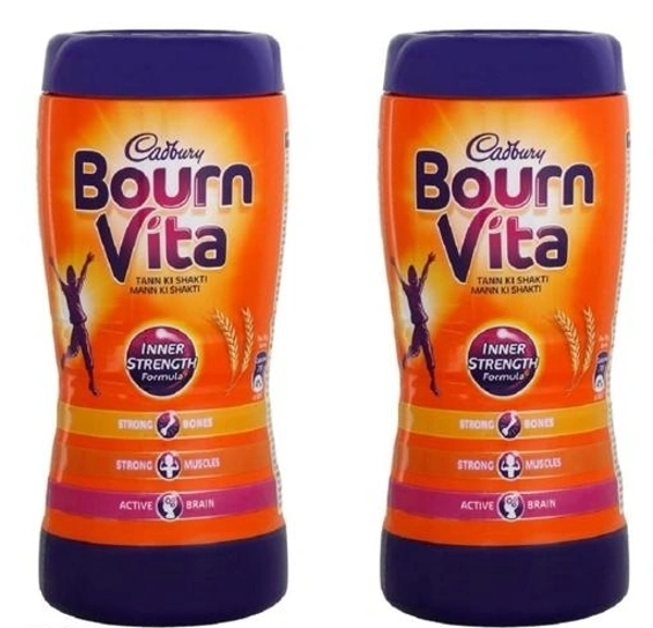 Bournvita Health Drink - Bournvita, 500 g Jar (pack of 2) Milk Flavouring Powders