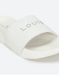 LOUIS PHILIPPE brand Print Slip-on-flip-flops - White, 7