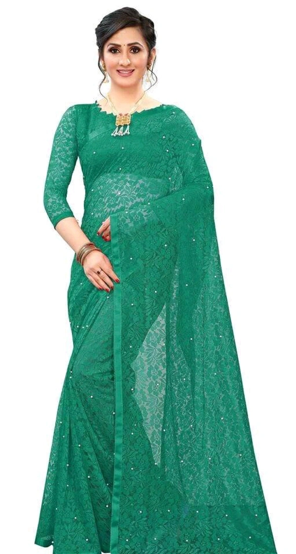 Moti Sarees  - Goblin, Free Size