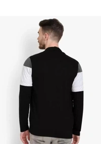 Stylish Man Cotton Shurg - Black, L